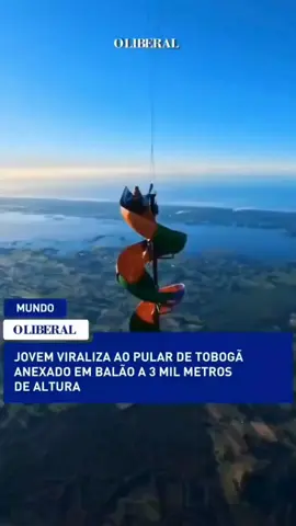 PARAQUEDISTA A paraquedista Yasmin Xavier, de 25 anos, viralizou na internet após pular de um toboágua preso em um balão a mais de três mil metros de altura em Praia Grande, Santa Catarina. Segundo Yasmin, a inspiração para realizar essa aventura parte do desejo de “viver experiências únicas”. Saiba mais em oliberal.com 📷 Imagem / Tiktok / @ yasminxavierrr #paraquedista #oliberal #amazoniajornal