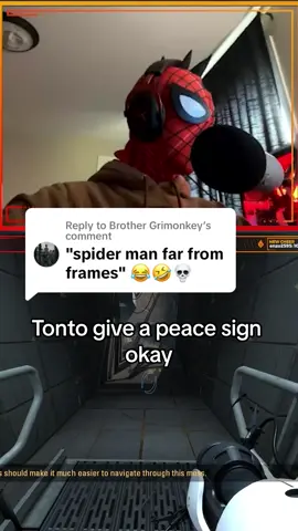 Replying to @Brother Grimonkey Tonto lives in 3 frames per millennium 😭