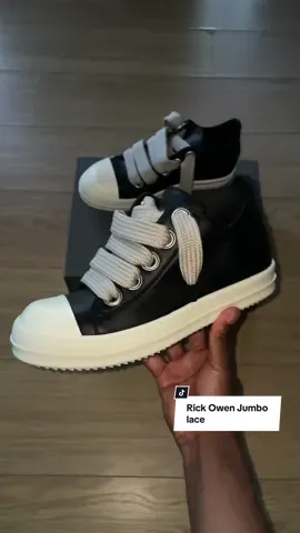 Rick Owen Jumbo Lace Sneaker Unboxing ♟️👟 #fyp #yungrorii #rickowens #rickowensonline #jumbolacericks #unboxing #jumbolaces #rickowensshoes 