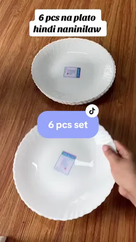 Pasok mga team puti ang linis tingnan😍 #plate #kitchenware #whiteplate #dinnerplate 