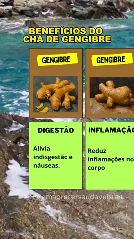 Benefícios do chá de gengibre 😁🫚  #gengibre #medicinanatural #cha #medicinal #saude #natural #AgoraVocêSabe #inflamacion 
