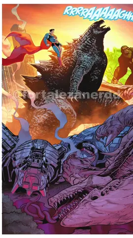 O FIM DE LIGA DA JUSTIÇA VS MONSTERVERSE #ligadajustiça #monsterverse #godzilla #kong #superman 