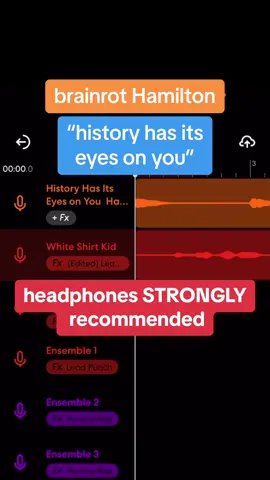 fun fact: i learned the snare drum part just for this video #fyp #hamilton #brainrot #singing #cover #musical #musicaltheatre #hamiltonmusical 