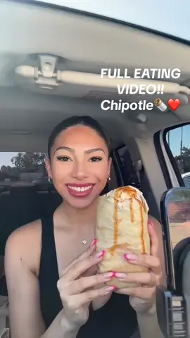CHIPOTLE FULL EATING VIDEO!!❤️🌯WERE GOING ON A CRUISE!!🚢make sure to follow us @treyigolo4 to keep up with our cruise content!!😝were so excited!😊❤️#chipotle#giantburrito#chipotleburrito#burritos#burritomukbang#mexicanfood#chipotlemukbang#mukbang#chipotlehack#mukbangeatingshow#eatingshow#eating#eatingsounds#eatingasmr#asmreating#eatingvideos#food#foodvideos#fastfoodeatingvideos#bigbites#messyeating  