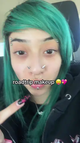 going to san deigo as hell #emo #makeup #makeuptutorial #carmakeup #emogirl 