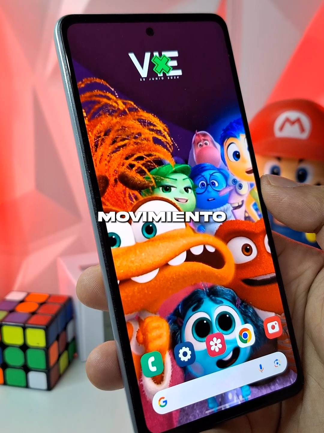 Como poner un fondo de pantalla en movimiento de intensamente 2 😍📲🎀 #trucosparacelular #personalizatucelular #intensamente2 #fondosdepantallaenmovimiento #wallpaperlive #wallpaperliveintensamente2 #fondodepantalladeintesamente2 #Tech #aplicaciones #intesamente