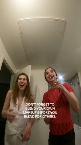 I am a literal makeup artist and forgot to blend my own makeup  #contourhacks #contourtutorial #makeupartist #blending 