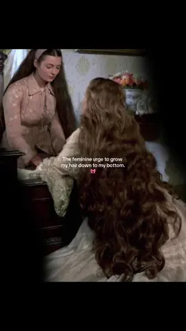 Long hair is so beautiful #longhair #feminineurge #fypage #christiantok #modesty #christian 