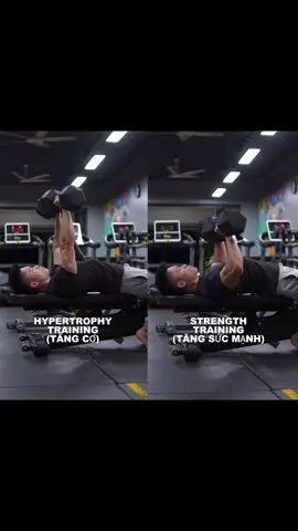 Muốn xây dựng cơ bắp tốt hơn hãy chọn bên trái Muốn mạnh hơn hãy chọn bên phải Còn muốn Coaching & Program thì ibx IG của mình🦾 #fitnessmotivation #bodybuilding #gymmotivation 