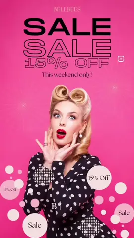 WEEKEND SALE 15% OFF! Get ready to save big this weekend with our incredible 15% Off Weekend Sale!  From Friday through Monday, enjoy fantastic discounts on all your favourite skincare products at BellBees! See you there at our beauty boutique! BellBees.ca @bellbeesm  #Beauty #BeautyBoutique #Skincare #Korean #koreanSkincare #Sale #WeekendSale #NewProducts #Trending #trendingProducts #Effective #antuaging #new #nayeon #abcd #trendingsong 