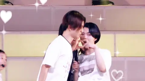 おりこきハート🥺私服の2人かわいい🥹#少年忍者 #川崎皇輝 #織山尚大 #hihijets #高橋優斗 音割れすごいですт т