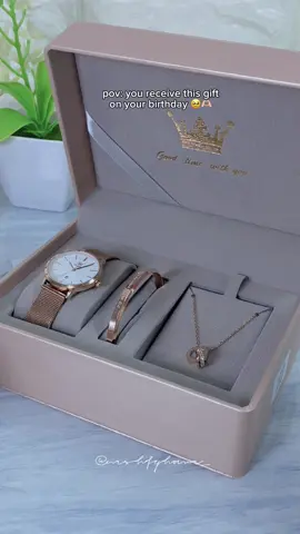 set jam ni korang kena ada, worth it gila dah la high quality 🥹🫶🏻 @OLEVS-MY  #womenwatch #womenwatchset #womengift #giftforher #birthdaygift #giftset #giftidea #jamtanganwanita #setjamtangan 