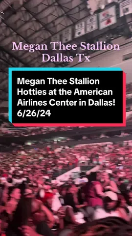 Too much fun at the Hot Girl Summer Tour at the American Airlines Center in Dallas! 🔥🎤 #MeganTheeStallion #Dallas #HotGirlSummerTour #Texas #TinaSnow #Ungrateful