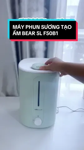 👉Tên sản phẩm: Máy phun sương mini 5L Bear JSQ-F50Q2 Thương hiệu: Bear Mã sản phẩm: JSQ-F50Q2 Dung tích: 5L Công suất: 25W Điện áp: 220V Diện tích sử dụng: 35m2 – 40m2 Kích thước: 200 x 200 x 326 mm Độ ồn: <= 34 dB Công suất tạo ẩm định mức: 350ml / h Bảo hành: 18 tháng #mayphunsuong #mayphunsuongtaoam #mayphunbear