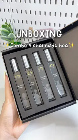 Combo 4 chai nước hoa mấy chục ka, có mùi nam và nữ luôn nhen😘 #rival #combonuochoa #nuochoa #goodgirl #badgirl #nuochoanu #nuochoanam #nuochoachiet 