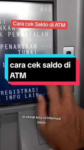 cara cek saldo di ATM#cara #tutorial #ceksaldo #bri #pasar #atmbri #bca #bni #btn #bank 