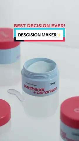 Kulit ngambek? Moisture Gel with Panthenol + Ceramide ini solusinya! Kembalikan kulit ke kondisi terbaiknya: calming dan sehat. ❄️✨ #OMG #OhMyGlow #BeautyNeverFade #SkinBarrier #SkinHype #OMGmoisturegel 