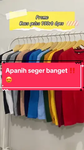 100rb-an udah dapet 6pcs kaos, yukk gass checkout sekarang ‼️😱🤗 #kaosmurah #kaospolos #kaoskeren #masukberandafyp #fyppppppppppppppppppppppp #wibgajian #WIBGAJIAN 