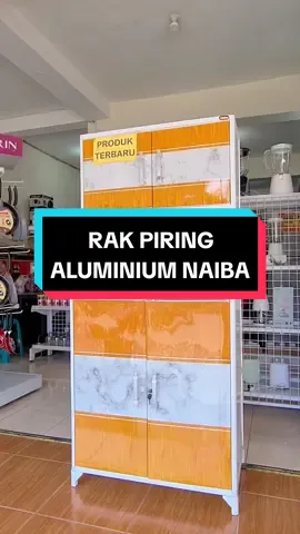Lemari Rak Piring Aluminium produk dari Naiba🥰. Desain inovatif dan aesthetic berbahan berkualitas dan kokoh. Harga sesuai dengan kualitas #rakpiringalumunium #naibahouseware #terjangkauberkualitas #CandraHm #fypシ゚  #blitar24jam 