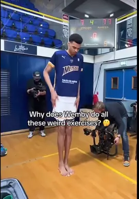 Wemby #NBA #basketball #stretching #fyp 