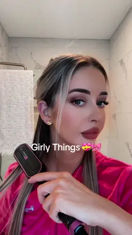 Girly thingsss 👱‍♀️💝🎀 #hairtok #hair #girlthings #perficienthair 