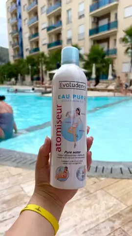 EVOLUDERM 💎 Eau Pure - Atomiseur! Ky produkt hidraton dhe tonifikon lëkurën për të siguruar freski intensive.  #hoffmanstores😍 #fyp #evoluderm 