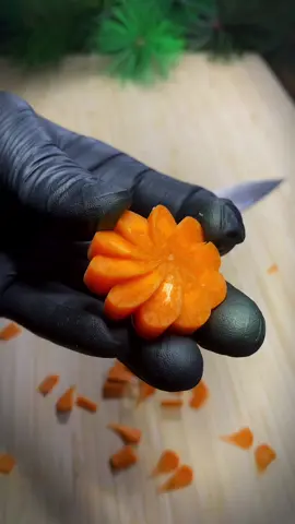 decorating carrot 🥕　 #Japan #cooking #food #cutting #飾り切り #vegetable 