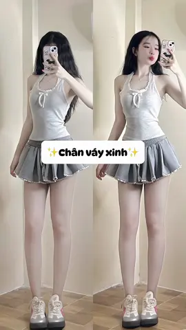 Váy cưng xỉuu#reviewquanao #vayxinh #chanvayxoe #goclamdep #outfit #xuhuong #viral 