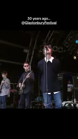 ⛺️This weekend marks 30 years since Oasis’ debut Glastonbury performance! 🎬: Live Forever / BBC Music  #glastonburyfestival #festival #liamgallagher #noelgallagher #guitar #rockmusic #livemusic 