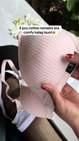 Ang comfy nito isuot 😍😍#nonwirebra #cottonbra #foryou #cotton #fyp 