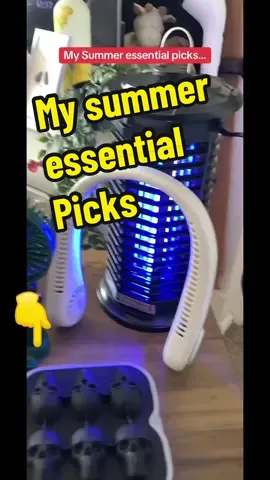 My summer essentials pick for you. #fan #fans #heatwave #cooltowel #flyzapper #neckfan #meokycup #summeressentials #tiktokshopuk 
