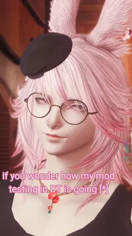 anyone in need of some spaghetti bunboi? #ffxiv #ffxivmodding #ffxivmods #ffxivdawntrail 