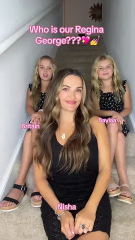 Choose our Regina George!!! #momanddaughter #britainandbaylaa #singing #sisterssinging #singingchallenge #challenge #meangirls 