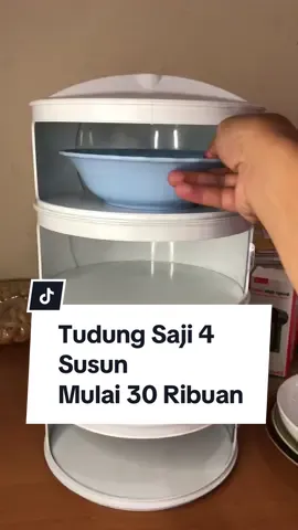 Tudung saji, tempat lauk 4 susun, harga mulai 30 ribuan, solusi praktis untuk menyimpan lauk agar tidak di lalerin #tudungsaji #tudungsaji4susun #tempatlauk #wibgajian #ttsbelanjahemat 