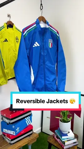 What’s better than one jacket? Two jackets 😍 Now available on the site! #fy #fyp #Soccer #classic #adidas #euros #EURO2024 #jersey #retro #vintage 