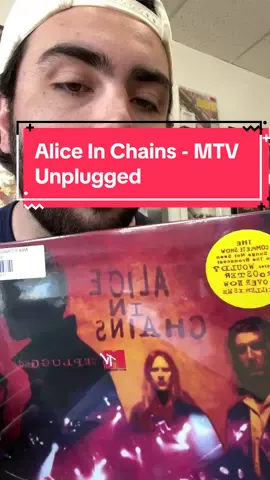 Pick of the day: Alice In Chains - MTV Unplugged. The legendary unplugged performance. Available now rollinrecs.com #vinyl #fypage 