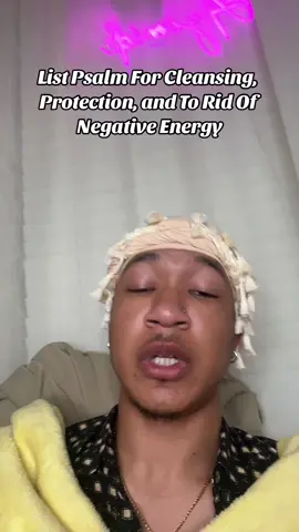 List Psalm For Cleansing, Protection, and To Rid Of Negative Energy, especially for this Saturn retrograde 🪐 #astrology #retrograde #hoodoo #rootworker #conjure #ancestors #spiritualtiktok  