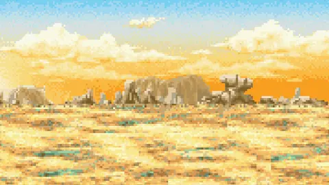 how what ifs in Sparking Zero will be: SSJ3 Goku vs Majin Vegeta  #dragonball #sparkingzero #spritefight #spriteanimation #goku #vegeta 