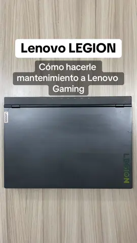 Como limpiar tu portatil Lenovo LEGION y hacerle mantenimiento preventivo. Cliente: @Elkin David L. Caro  @Lenovo  #lenovo  #lenovolegion  #lenovogaming  #gaming  #game  #pc  #aidamerlano  #westcol 