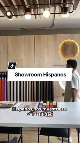 Los invitamos a conocer la variedad de melanina en @hispanos.latam ✨. #showroom #mueblesmodernos #arquitectosentiktok #arquitectoperu #mueblespersonalizados 