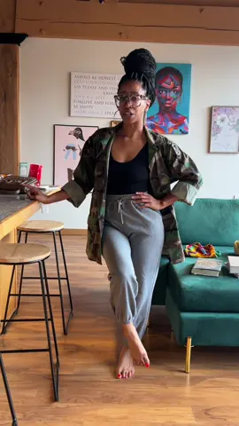 Sweats and heels will always be a vibe #influencer #contentcreator #contentcreators #blackgirl #OOTD #sweatpants #braids 