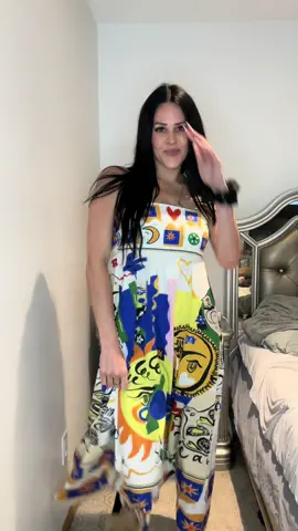 Unleashing my inner fashionista with this sexy graffiti print dress! 💃✨ Embracing the stylish vibe of the Women's Strap Graffiti Print Sleeveless Large Swing Dress. The slim fit design gives me confidence and flair that's perfect for any occasion. #FashionForward #GraffitiPrint #SassyStyle #EmpoweredFashion #DressToImpress