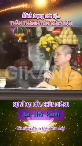 Thượng tọa Tiến sĩ Thích Chân Quang luôn chú trọng đến sự đoàn kết giữa các Tôn Giáo, qua việc khuyên bảo Phật tử phải tôn trọng Đạo bạn, giữ tình đoàn kết giữa các Tôn Giáo Thầy cũng thường giảng những đoạn kinh Phúc Âm, những mẫu chuyện ngắn cho Phật tử nghe và hiểu hơn về Chúa, qua đó có sự đồng cảm sâu sắc giữa đạo Phật và đạo Chúa. Nhờ vậy mà Phật tử tôn kính Phật thì cũng kính trọng Chúa Giêsu, bởi vì hiểu rằng Ngài cũng rất Vĩ đại   #sunoiveconggiao #conggiao #phatgiao #tuhaolanguoiconggiao