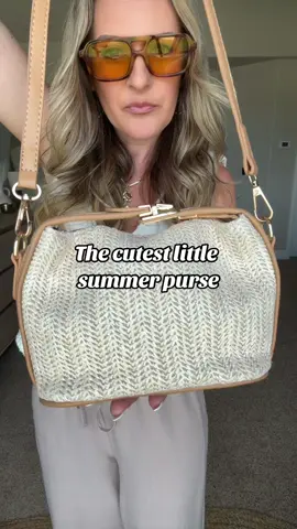 Budget friendly and goes with all my summer outfits! #cutepurse #summerbag #ttsacl #SummerDeals #SummerFashion #ttcontentcamp 