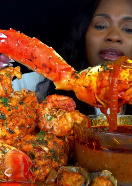 SPICY SEAFOOD MUKBANG seafood boil #mukbang #seafoodboil #mukbangeatingshow #asmreating #asmrfood #eatspicywithtee 