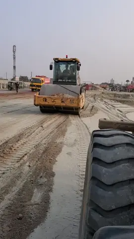 Roadroller video. xcmg roller working video. #viralvideo #heavyequipment #roller 