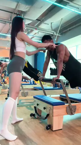 Muay Thai Fighter ❌ Pilates Princess ✅ 📍Muay Champ Fitness, Singapore #muaythai #pilates 