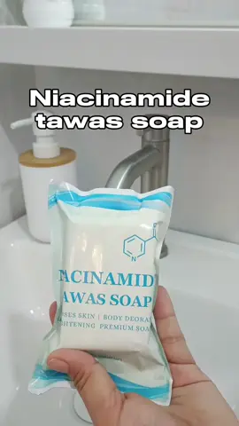 Niacinamide tawas soap para sa may mga Body Odor at gustong mapalighten ang balat #niacinamidetawassoap #tawassoap #tawassoapbar  #tawassoaptrending 