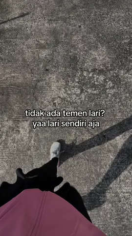 enakan kemana kemana sendiri #laripagi #Running 