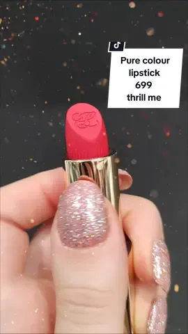 Thrill me 699 matte PURE COLOUR LIPSTICK Estee Lauder @Sephora Romania #sephora @Estée Lauder #estee #lauder #lipstick #sephora #rouge #purecolour 